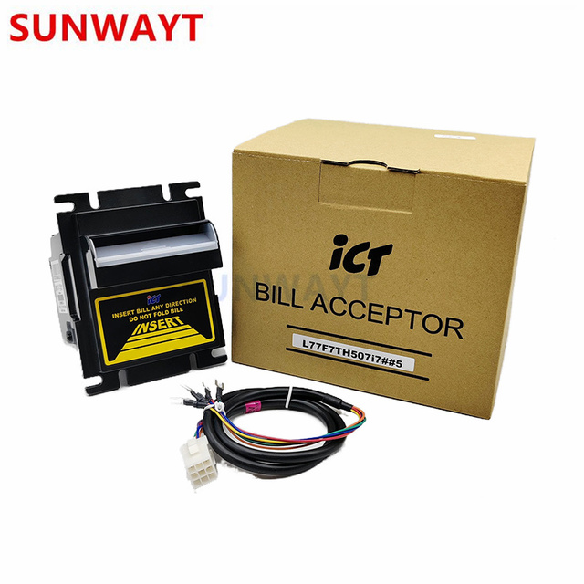 ICT L77F Bill Validator Multinational Currency Receiver  Money Validator Bill Acceptor for Vending Machine