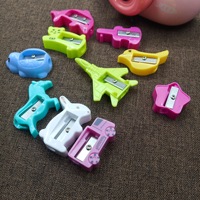 Eurolucky – taille-crayon de dessin animé créatif en plastique, taille-crayon de papeterie