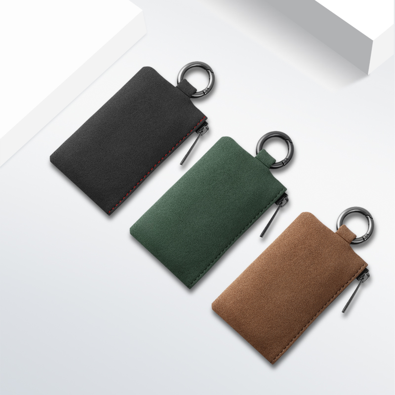 2026 New Feng Qin Customizable Luxury Universal Car Key Case Wallet - High-Quality Key Protector