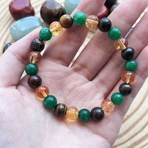 Pulsera Natural de Cuentas de Vidrio Coloridas, Piedra Curativa de Primera Calidad, Producto Profesional para Mayoristas, Codificación Estándar - Product Image 5