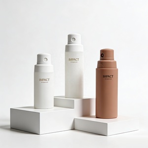 Flacone Spray Vuoto in HDPE PCR da 60ml, 100ml, 150ml, Rotondo, per Polvere Secca, con Pompa o Erogatore a Pressione - Product Image 1