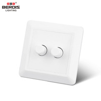 Grupo de control DUO 150W 250W UE CE Estándar de gama alta Blanco Negro 200-240V Dimmer