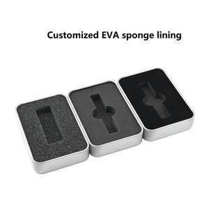 Vierkante Kleine Metalen Universele Usb Flash Drive Case Sieraden Rechthoekige Raam Ijzeren Doos Hand Spinner Verpakking Blikken Doos - Product Image 3