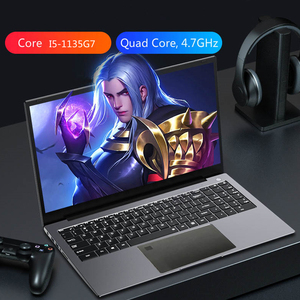Ordenador portátil I5 1135G7 <span class=keywords><strong>DDR4</strong></span> de 15,6 pulgadas, 8GB SSD, 256GB, Win10, Teclado retroiluminado de Metal con huella dactilar, para videojuegos, I5, para edición de vídeo - Product Image 2