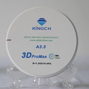 Machines de laboratoire dentaire Kingch CAD/CAM, blocs de zirconium multicouches 3D, certifiés CE, certifiés ISO13485, classe II pour - Product Image 6