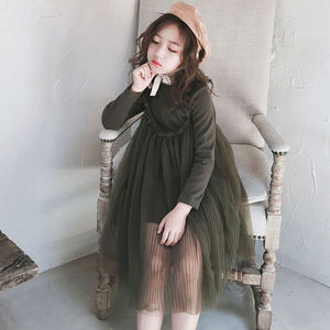 Nuevos Productos: Vestidos de Fiesta Elegantes Negros para Niñas Pequeñas con Diseño Coreano para Niños, Compra Directa de China - Product Image 3