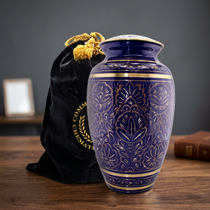 โลงศพศพโกศ ossuary ของมนุษย์แกะสลักโกศสไตล์ผู้ใหญ่งานฝีมือบ้าน - Product Image 3