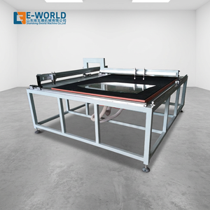 Machine de découpe de verre manuelle EWORLD SD2620, moteur haute performance, efficacité optimale, utilisation facile, structure en acier robuste, 380V 1.5kw, couverture. - Product Image 1