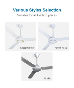 <span class=keywords><strong>Ventilateur</strong></span> de plafond décoratif de 56 pouces à 3 pales en ABS avec moteur solaire DC en cuivre rechargeable pour le Bangladesh, la Tanzanie et le Ghana - Product Image 6