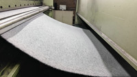 Feutre coloré en polyester mélangé 2mm 3mm 4mm, fabrication directe usine pour projets d'artisanat DIY