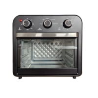 Four de friteuse à air multifonction 1300w de vente chaude pour toast, déshydrateur 11-20l friteuse à air multicapacité