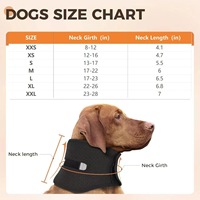 Collier cervical réglable pour chien, collier de soutien cervical souple pour animaux de compagnie pour la récupération des blessures au cou