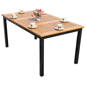 Caldo di alta qualità 9 pz posti a sedere all'aperto di lusso <span class=keywords><strong>giardino</strong></span> da pranzo set di mobili da <span class=keywords><strong>giardino</strong></span> patio <span class=keywords><strong>tavolo</strong></span> sedia - Product Image 2