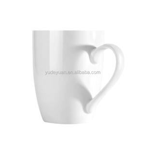 Элегантный рекламный подарок 11 унций, эко-посуда с логотипом на заказ, кофейная кружка из белого фарфора, высокая кружка из тонкого фарфора с сублимационной печатью - Product Image 3