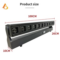 Fabricant Professionnel – Vente en Gros – Barre de Lumière LED Mobile 12x40W RGBW avec Zoom Pixel