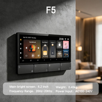 Panneau de commande central innovant F5-1, écran IPS 6,2 pouces, tablette Android, écran tactile, passerelle Zigbee, 8 touches personnalisées, application Tuya