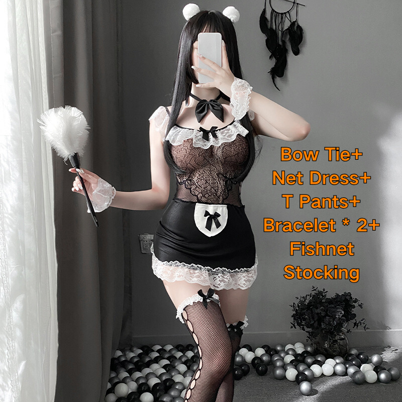 6 Pcs Womens Kawaii Lingerie Sets Sexy Outfits Exotic Maid Roleplay Lingerie Uniform Babydoll Sleepwear Sets for Women Lovely| Alibaba.com 6 Pcs Womens Kawaii Lingerie Sets Sexy Outfits Exotic Maid Roleplay Lingerie Uniform Babydoll Sleepwear Sets for Women Lovely| Alibaba.com