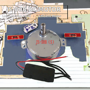 DL OFERTAS CALIENTES <span class=keywords><strong>Motor</strong></span> micro DC sincrónico 5V 6V 9V 12V 24V 50Hz 0.9-60 RPM con engranaje de plástico para soporte de exhibición 4W - Product Image 3