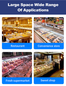 NE-1450DL Vier Glazen Deur Grote Vriezer Ijs Ijs <span class=keywords><strong>Display</strong></span> Geen Vorst 1450l Commerciële Vriezer - Product Image 5
