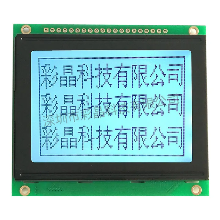 Goedkope Display Oplossing 128X64 12864 128*64 Dots Matrix Grafische Lcd-Display Module Veel Gebruikt Voor Instrument En Meters