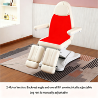 Mesa de Masaje Eléctrica con Piernas Separables y Función de Calefacción, Color Blanco Crema, Mesa de Tratamiento para Spa, Cama de Masaje Calefactada Ajustable