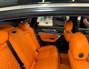 Set Completo di <span class=keywords><strong>Coprisedili</strong></span> Auto in Pelle Impermeabile 9D Universale per <span class=keywords><strong>Audi</strong></span> <span class=keywords><strong>A6</strong></span>, Decorazione Interna alla Moda - Product Image 5