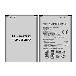 Tiêu Chuẩn Điện Thoại Di Động 2550 MAh Li-Ion Pin Cho LG G2 G3 Mini D410 F260 BL-54SH