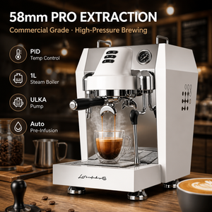 Machine à expresso italienne professionnelle avec pompe à eau importée pour restaurant, café, salon de thé - Product Image 3