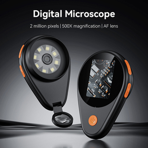 Mini lupa de vídeo <span class=keywords><strong>Electeon</strong></span> Digital portátil 368 precio 500X enfoque automático 2 pulgadas IPS reparación de teléfonos móviles en línea Microscopio de cámara - Product Image 2