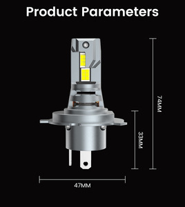 Ampoules de phare LED H4 de haute qualité 60 watts CSP 3570 puces <span class=keywords><strong>Prix</strong></span> d'usine 6000k pour H4 H7 H11 9004 9005 9006 9012 X5 A4 A1 A8 - Product Image 6