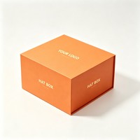 Boîte magnétique pliable de qualité supérieure pour l'emballage de casquettes de baseball, boîte cadeau en carton recyclé pour vêtements avec impression personnalisée