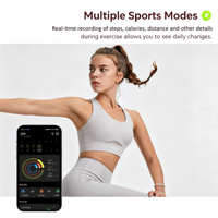 Nuevo Reloj Inteligente L18 2026 para Mujer, Monitor de Ritmo Cardíaco y Oxígeno en Sangre, Contador de Pasos, Recordatorio de Llamadas, Pantalla TFT