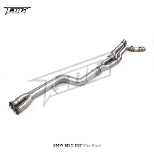 Tubo medio de escape de acero inoxidable a <span class=keywords><strong>precio</strong></span> de fábrica para BMW M2C/<span class=keywords><strong>M2</strong></span> <span class=keywords><strong>Competition</strong></span> S55 F87 3,0 T 2018-2023 Tuning tubo de escape piezas de automóvil - Product Image 3