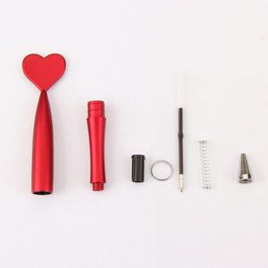 Factory Wholesale Promotion Ball <b>Pens</b> With Heart Shape Custom Cute Plastic <b>Ballpoint</b> <b>Pen</b> With Logo for Kids - Product Image 5