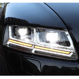 Faro Anteriore per Audi <span class=keywords><strong>A6</strong></span> S6 C6, Upgrade a Faro Matrix con Fari a LED Modificati 2005 2006 2007 2008 2009 2010 2011 - Product Image 4