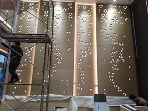 Современная 3D кожа резьба светящийся фон настенная панель высокого качества водонепроницаемый огнестойкий влагостойкий домашний Декор Спальня - Product Image 5