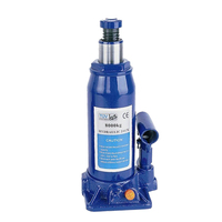 Cric de bouteille hydraulique 6 T robuste à bas prix 12 outils automatiques en acier de 6 tonnes cric de bouteille de qualité d'ascenseur de voiture