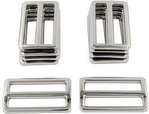 Pcs Slider Webbing Strap Tri Glide Buckles Zinc Alloy Tri Glide Buttons <b>Fasteners</b> - Product Image 2