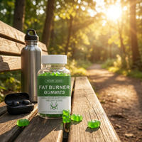 OEM Groene Thee Garcinia Cambogia & Groene Koffieboon Complex Gewichtsbeheersing Ondersteunende Gummies