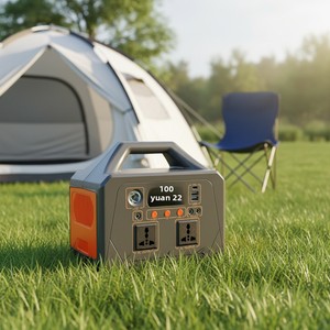 Station d'alimentation portable avec contrôle MPPT, générateur solaire extérieur 500W, prises AC 110V/220V, onde sinusoïdale pure, batterie au lithium, type C - Product Image 2