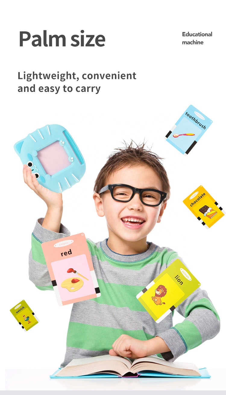 Flashcard Kid Friendly Digital Camera Girls Multifunctional Lightweight