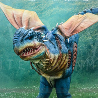 Costume de dragon réaliste anime pour homme