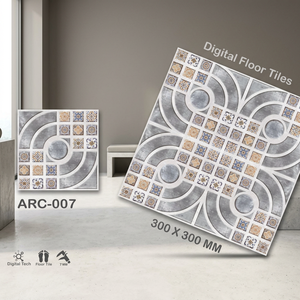 Prix bon marché rectifié dernier poinçon gaufré Design céramique 300x300 numérique émaillé 30x30 antidérapant 12x12 fini mat carreaux de sol - Product Image 1