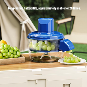 Pelador de Frutas Eléctrico para Cocina, Máquina Automática de Plástico para Pelar Uvas y Ciruelas, Gadget de Cocina Compacto y Fácil de Limpiar - Product Image 3