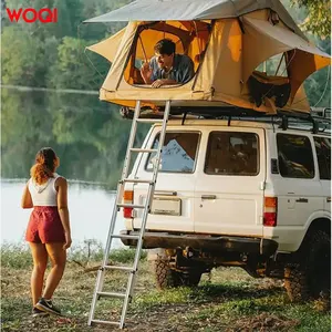 Wooqi מתקפל suv פופ-אפ בחוץ קנבס אוהל גג קמצופים אוטומטי קשה