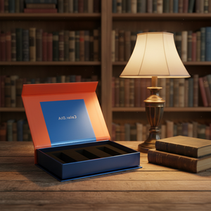 Cajas de Regalo Rígidas de Cartón Corrugado Desechables Personalizadas con Cierre Magnético y Forro de Esponja <span class=keywords><strong>para</strong></span> Empaque de Calcetines y Velas - Product Image 2