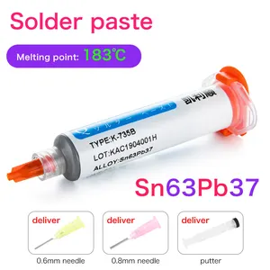 Solder Paste Bcup-4 Low Temperature For Soldering SMD BGA IC PCB Needle Tube Tin Solder Paste Welding Paste Welding Components