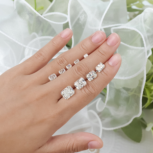 Kim Cương Tổng Hợp Chất Lượng Cao Màu Hồng/Vielot/Thạch Anh Tím/Garnet/Màu Xanh Lam Rạng Rỡ Moissanite Giá Mỗi Carat - Product Image 5