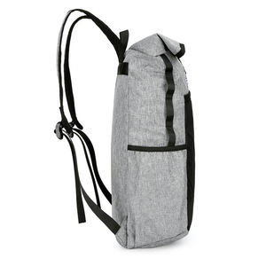 Sac à dos de sport décontracté avec logo personnalisé élégant le week-end pliable et imperméable en polyester avec fermeture à glissière pour salle de sport en plein air - Product Image 2