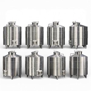 Tanque de Fermentación Abierto de Acero Inoxidable Ace de 200, 500, 1000, 2000, 5000, 10000 Litros para Vino, Licores, Kombucha y Alimentos Líquidos - Product Image 5
